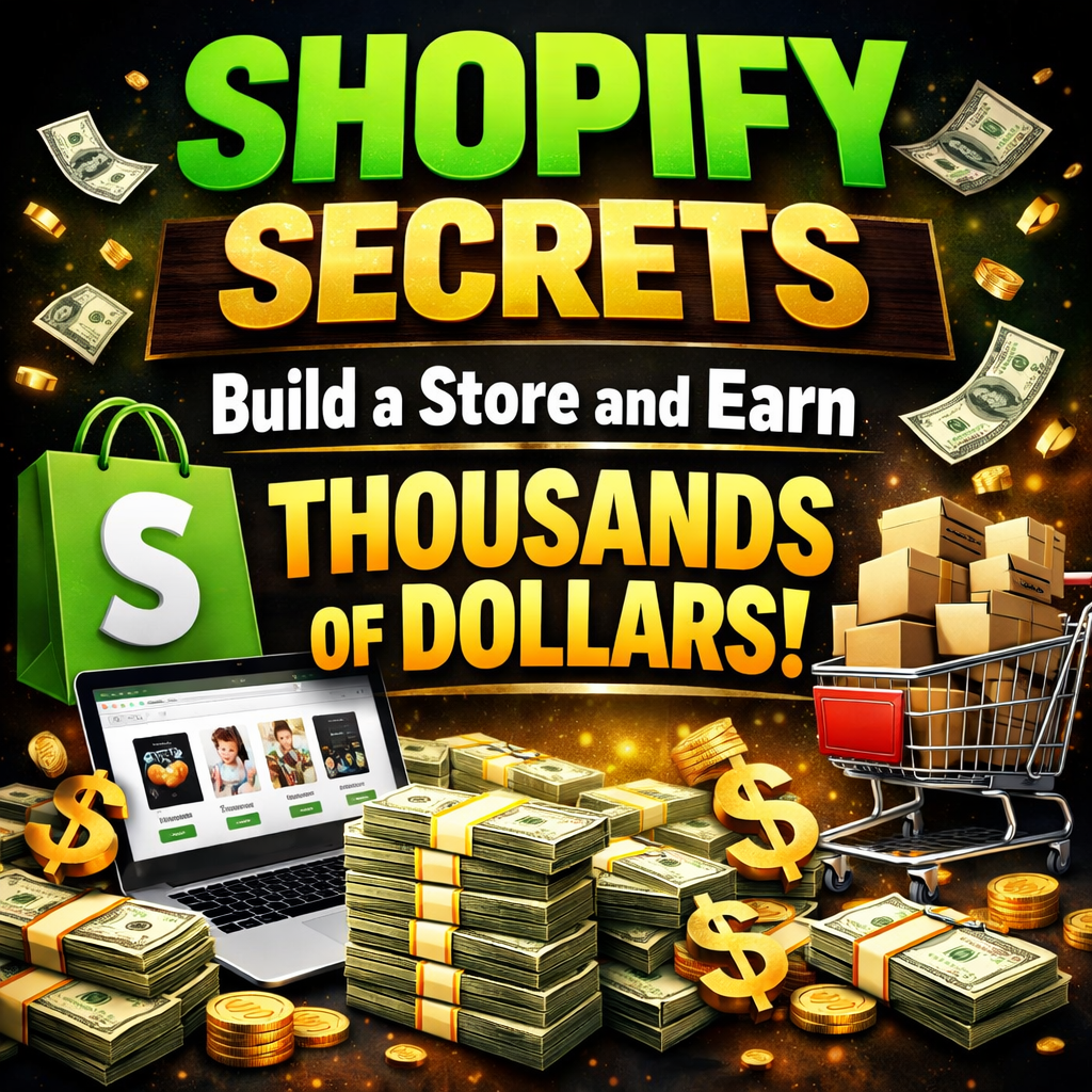 Start Shopify & Make Millions