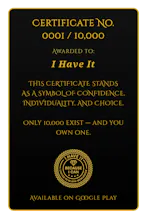 "I Have It - Because I Can gallery image