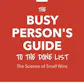 The Busy Person's Guide to the Done List