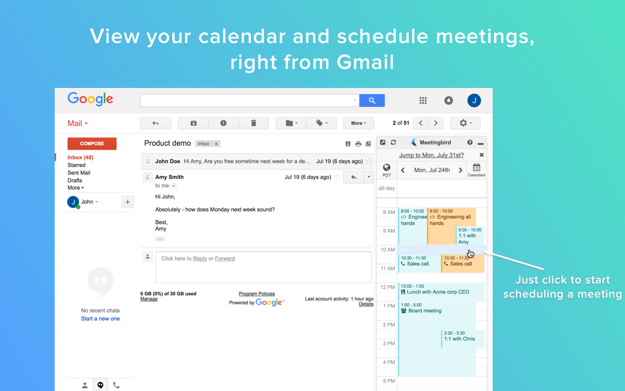Meetingbird for Gmail gallery image
