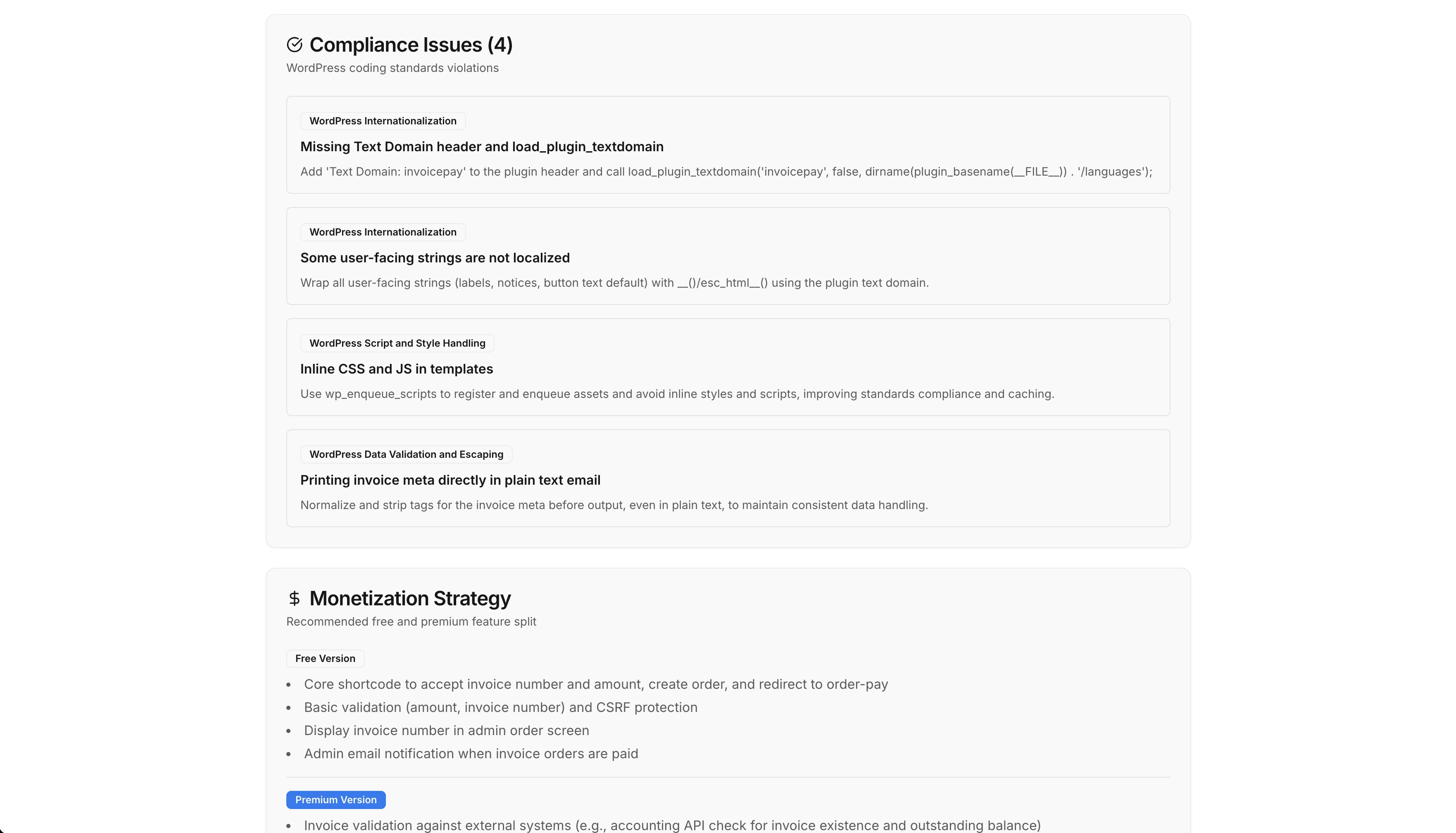PluginLyzer - Screenshot 2 preview