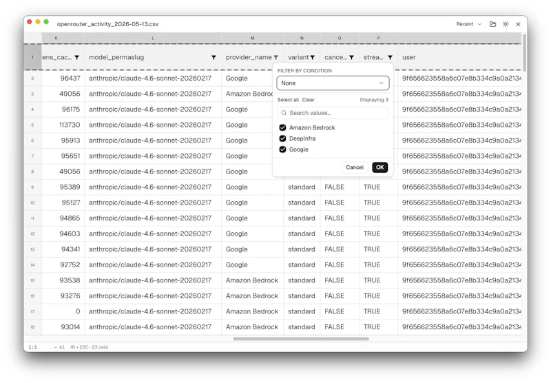 LazySheet screenshot 2