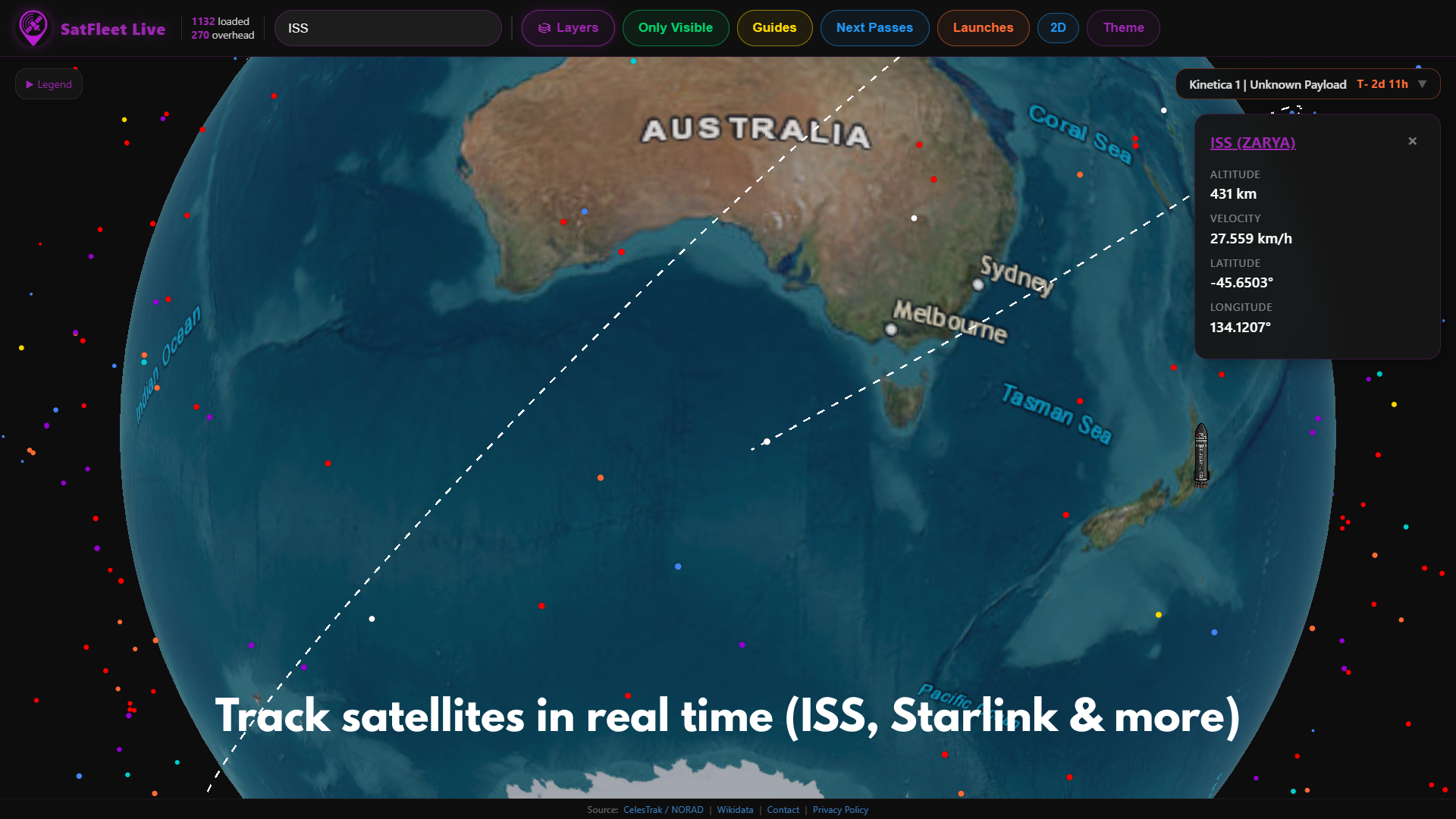 SatFleet Live gallery image