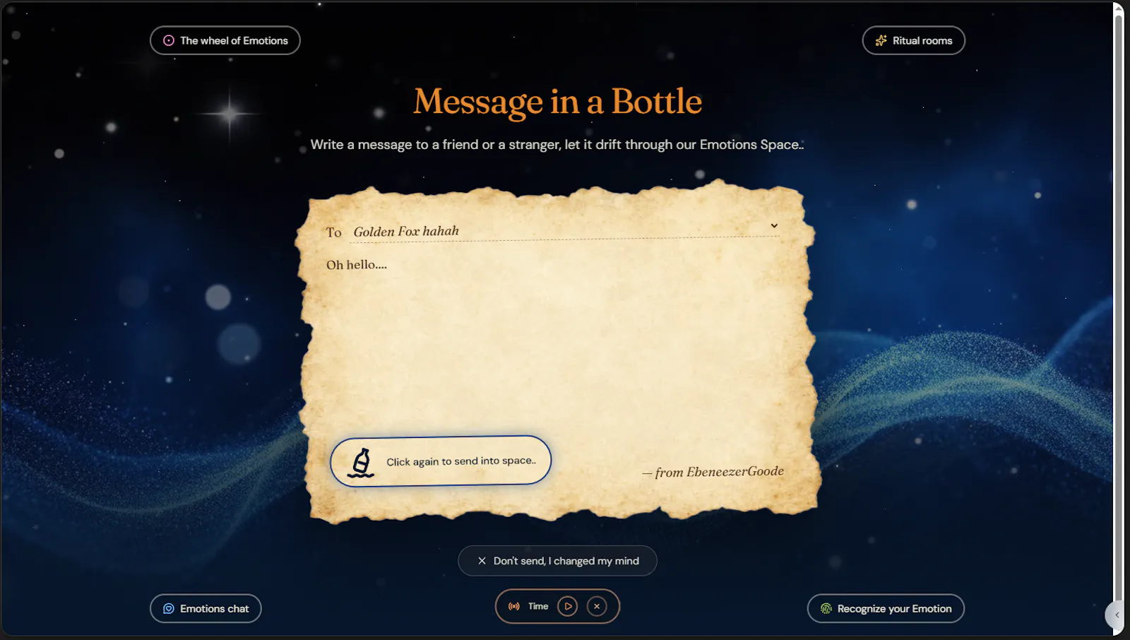 Emotions Space screenshot 5