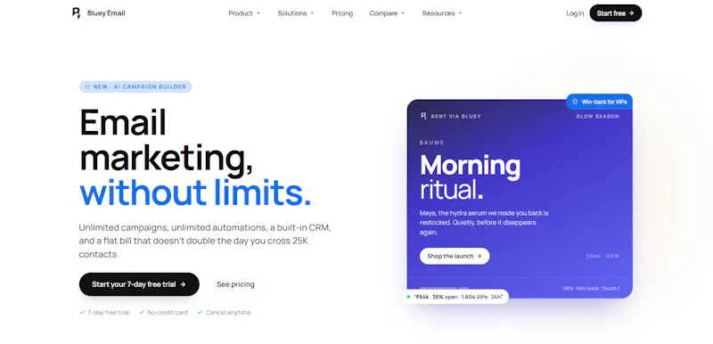 Bluey Email - AI Email Marketing screenshot 3