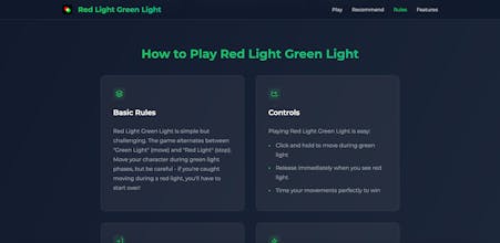 Red light green light game gallery image