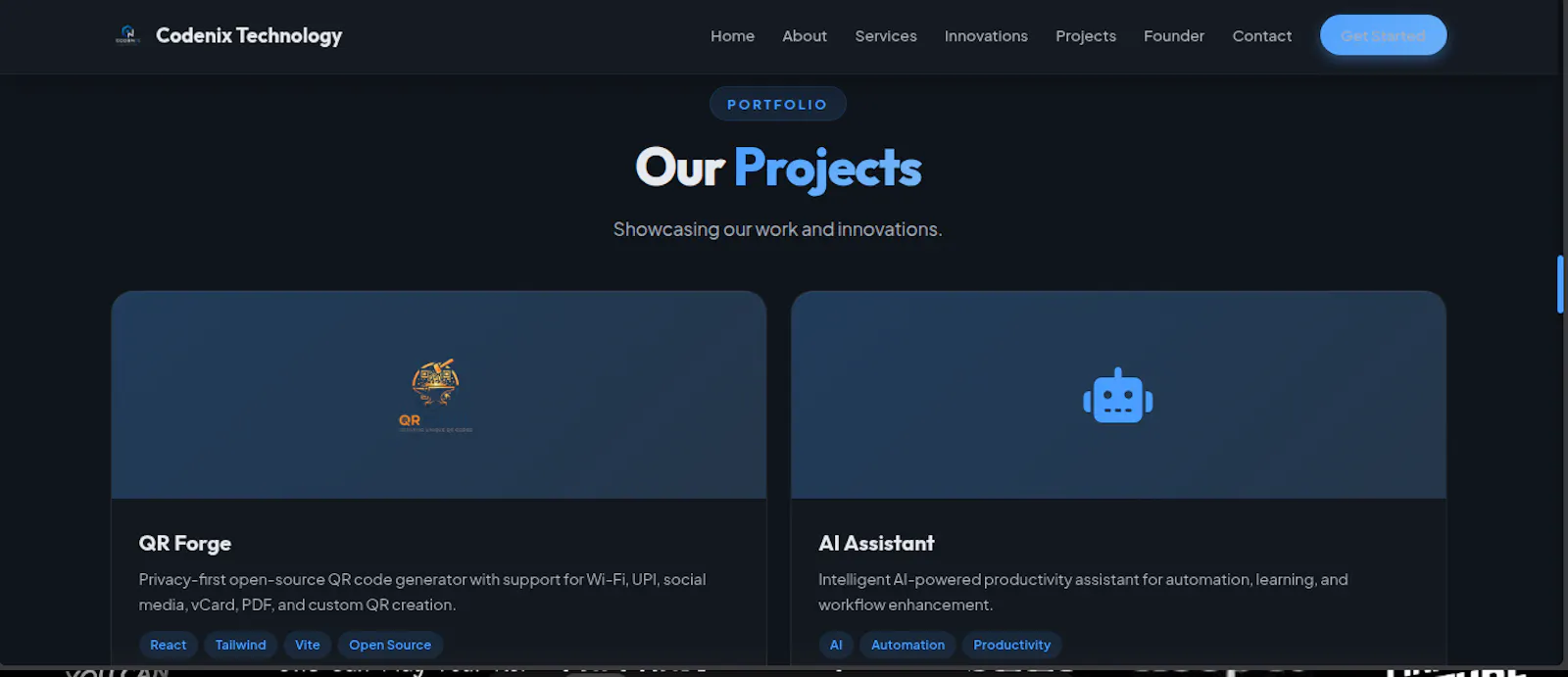 Codenix Technology screenshot 2