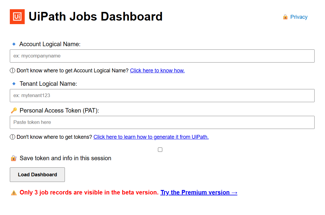 Uipath Jobs Gösterge Tablosu - otomasyon medya 1