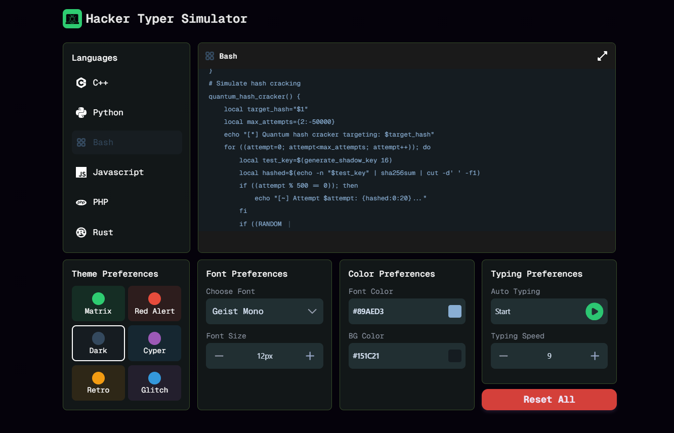 Hacker Typen Simulator Medien 3