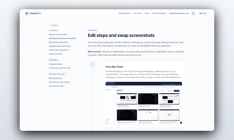 ReplayDoc screenshot 6