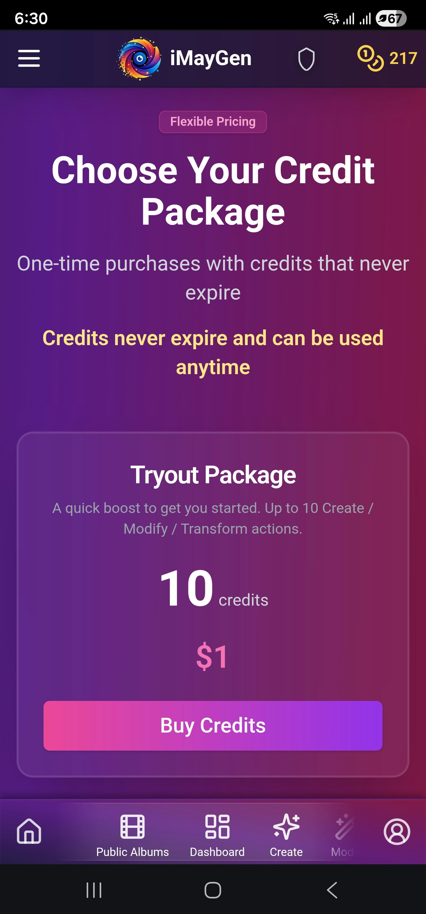 iMayGen 1.0 | Dream Big gallery image