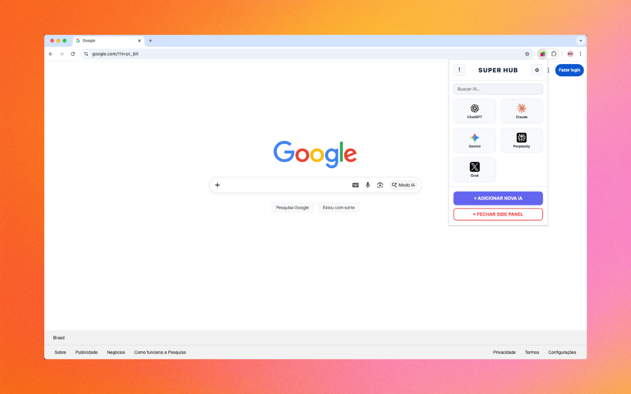 Super Hub - AI Side Panel gallery image