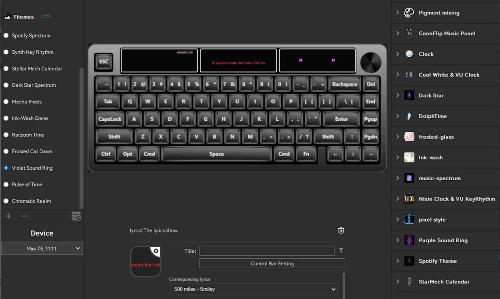 Mira75 screenshot 6