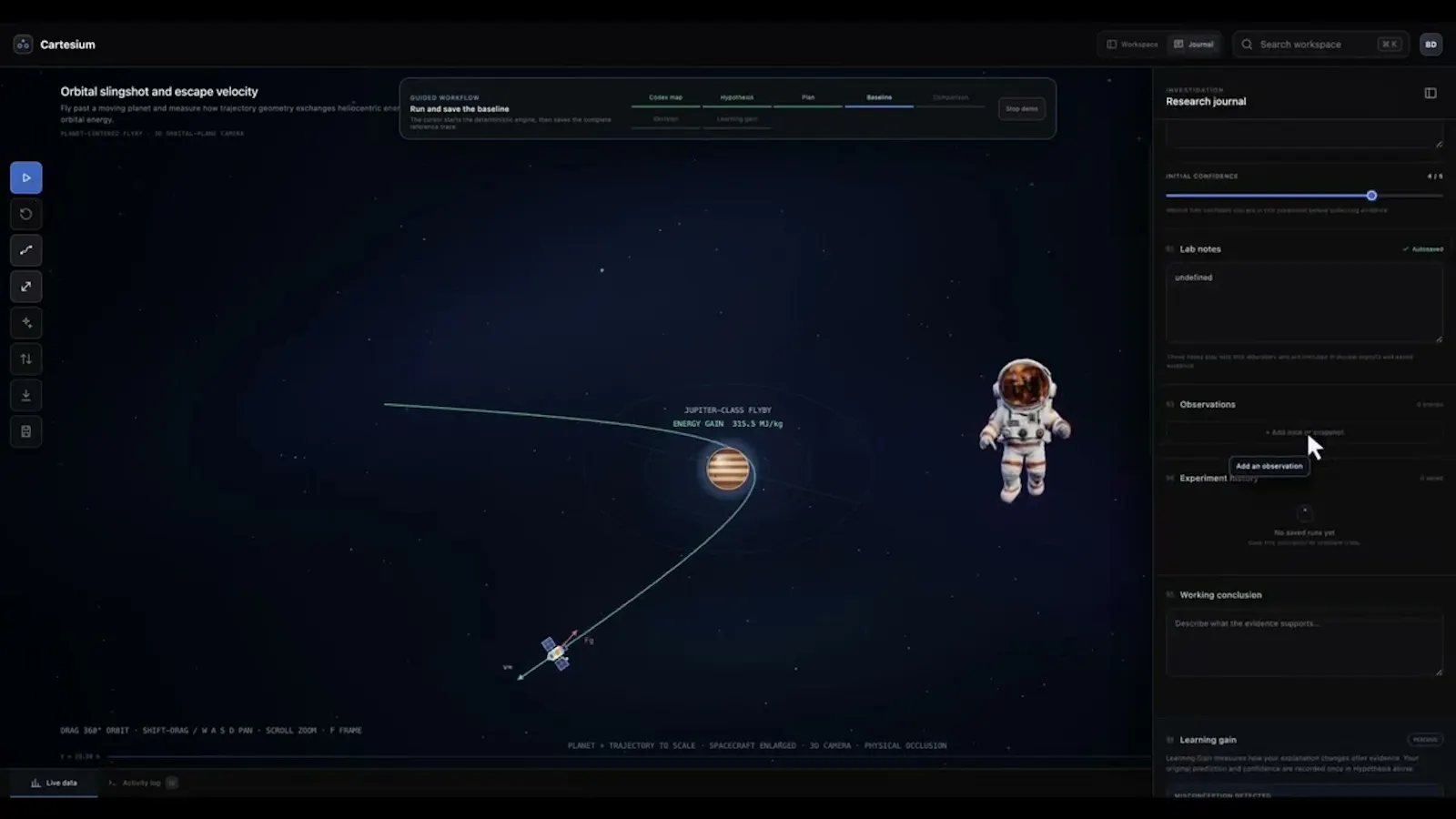CartesiumAI screenshot 1 (video preview)