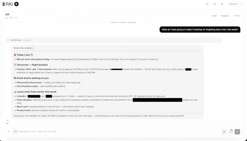 PAI screenshot 1