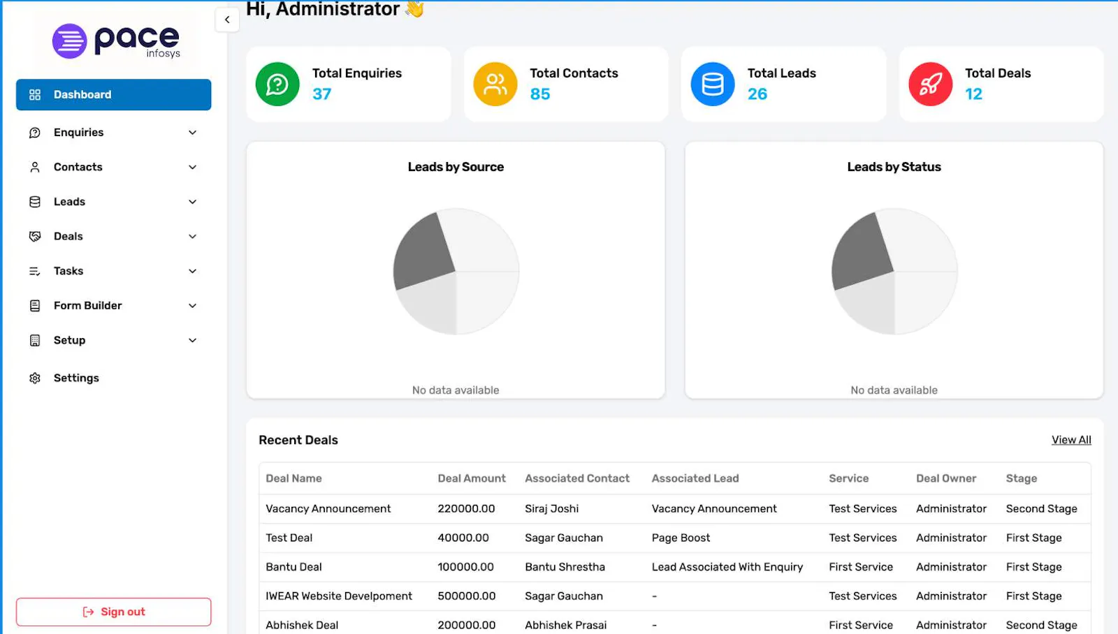 Pace CRM screenshot 5