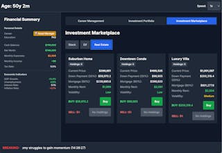 Financial Life Simulator gallery image