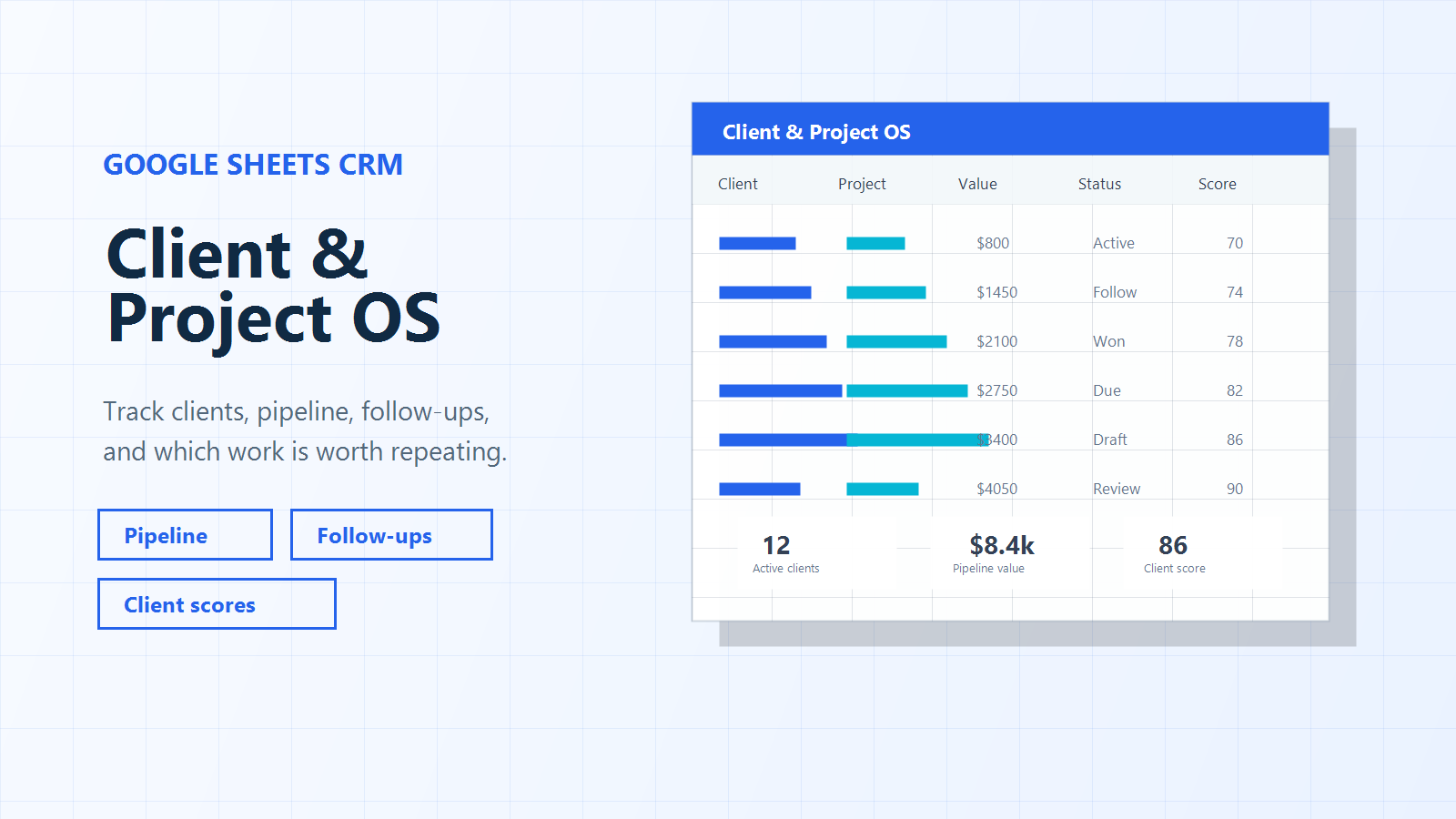Freelancer Client & Project OS