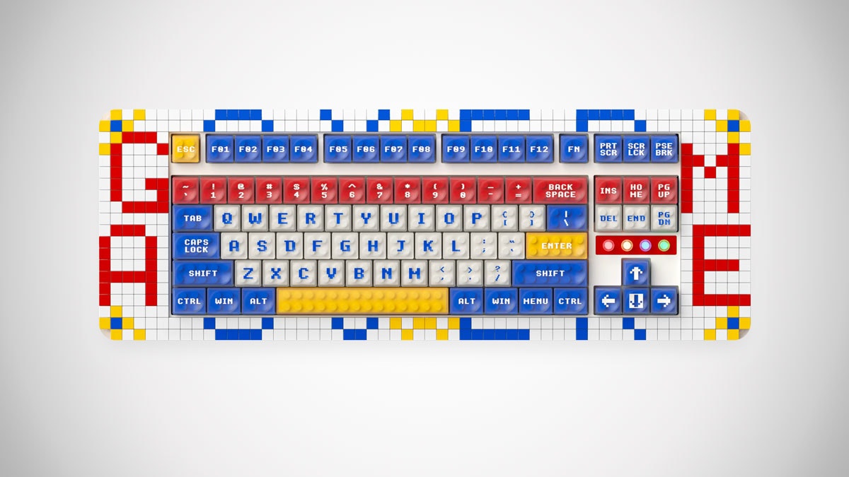 Tastiera melgeek pixel lego-compatibile media 2