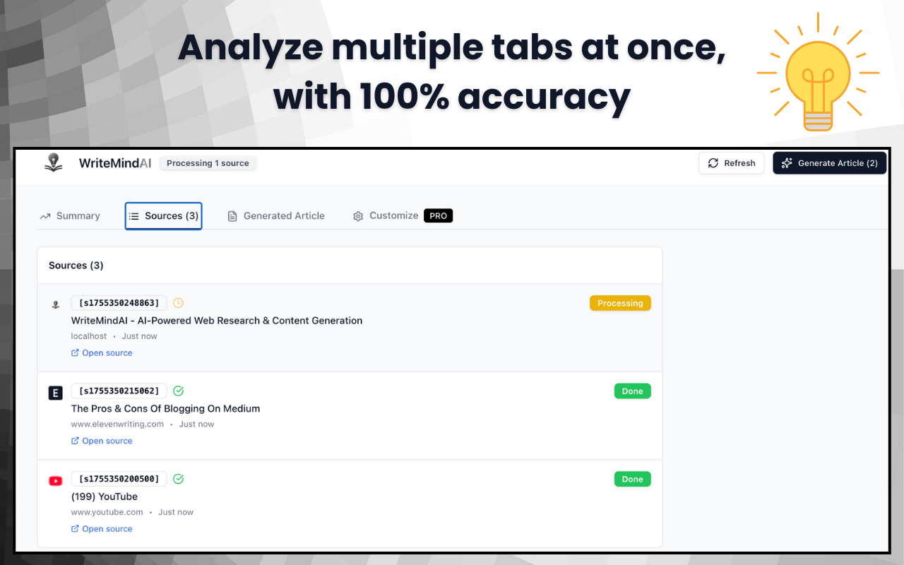 Writemindai - Nihai AI içerik yazarı medya 3