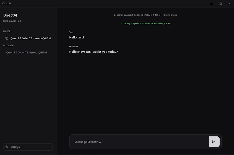 Directai screenshot 2