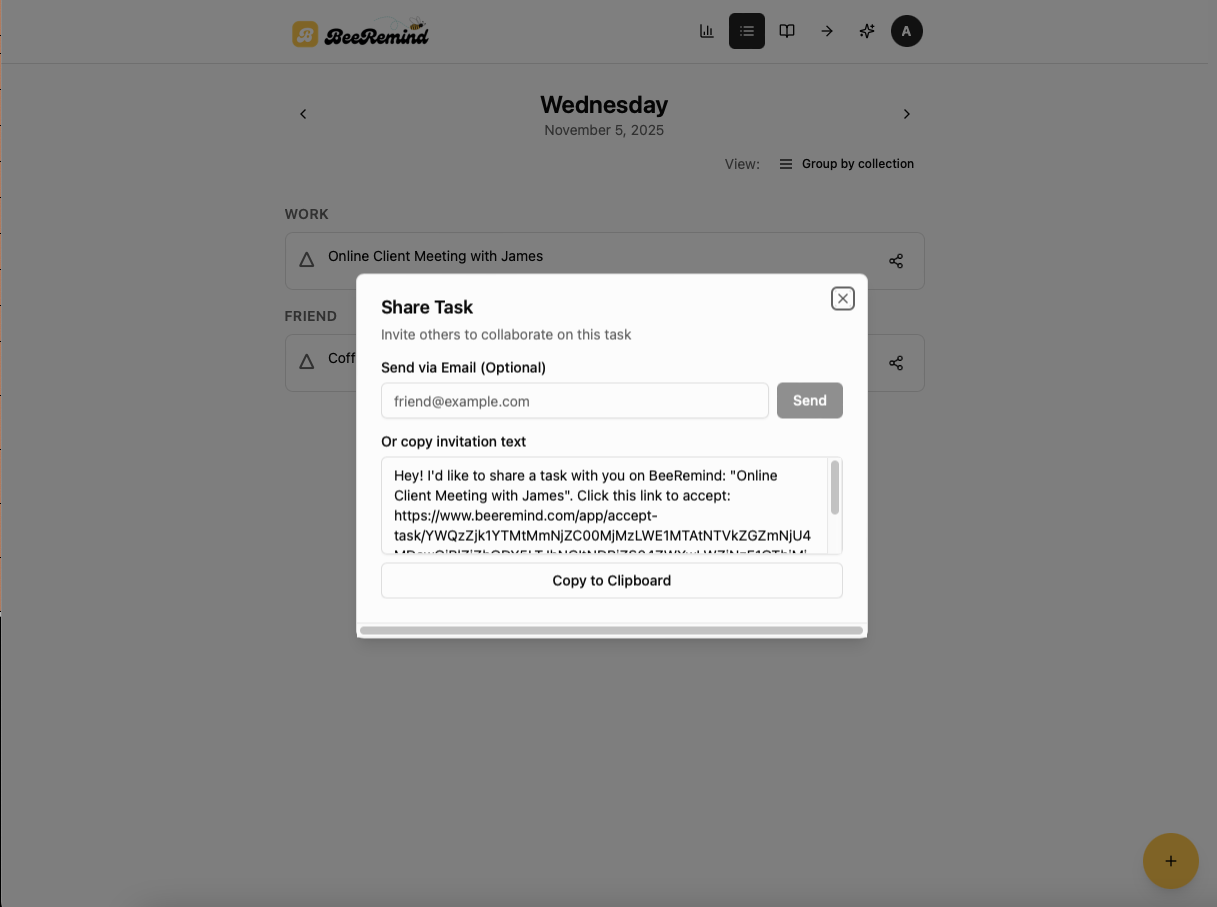 BeeRemind gallery image