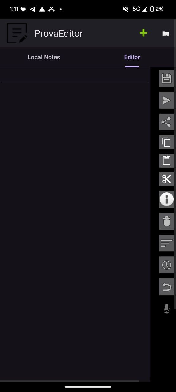 Provaeditor Mobile - Editore di testo di Provaeditor-Simple media 3