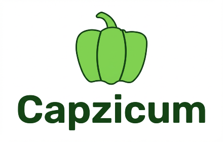 Capzicum - food scanner in your lap - Product Hunt launch logo