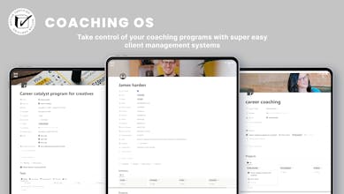 Notion coaching OS gallery image