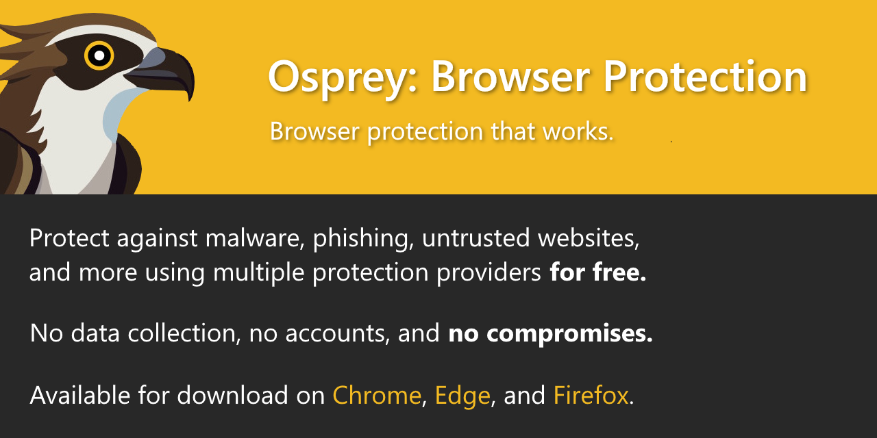 Osprey: Browser Protection media 1