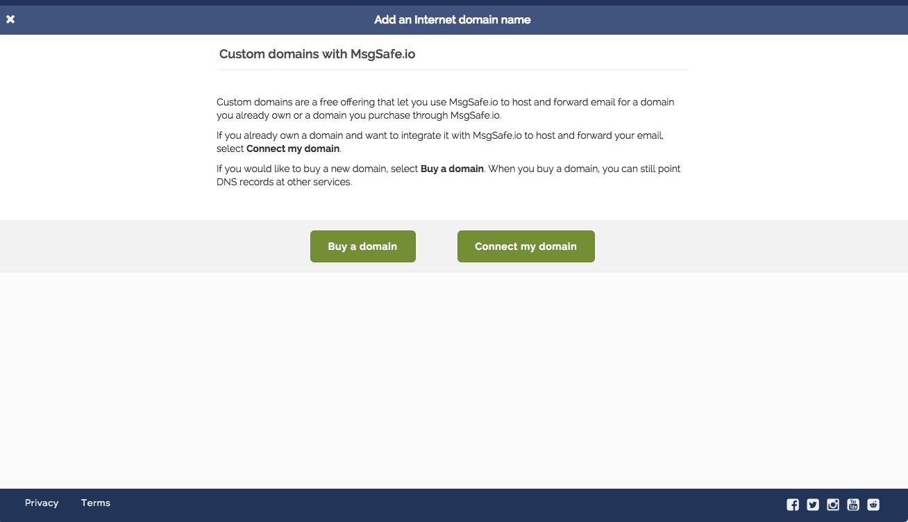 MsgSafe.io gallery image