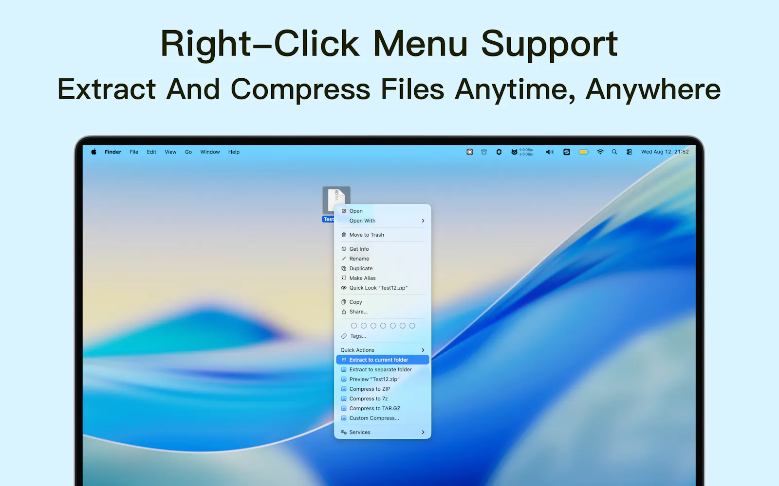 ZipGo - Unarchive RAR 7Z ZIP screenshot 1