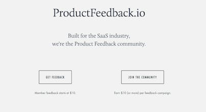 ProductFeedback.io gallery image