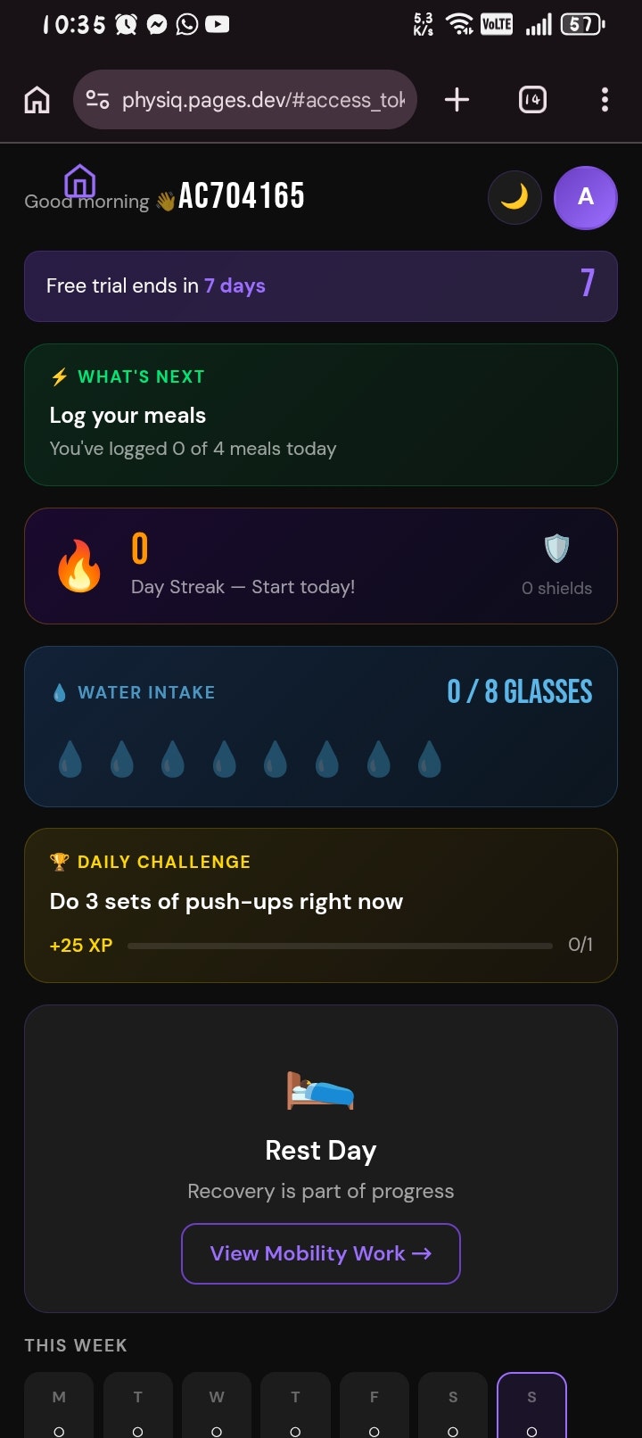 Physiq — Train Smarter gallery image