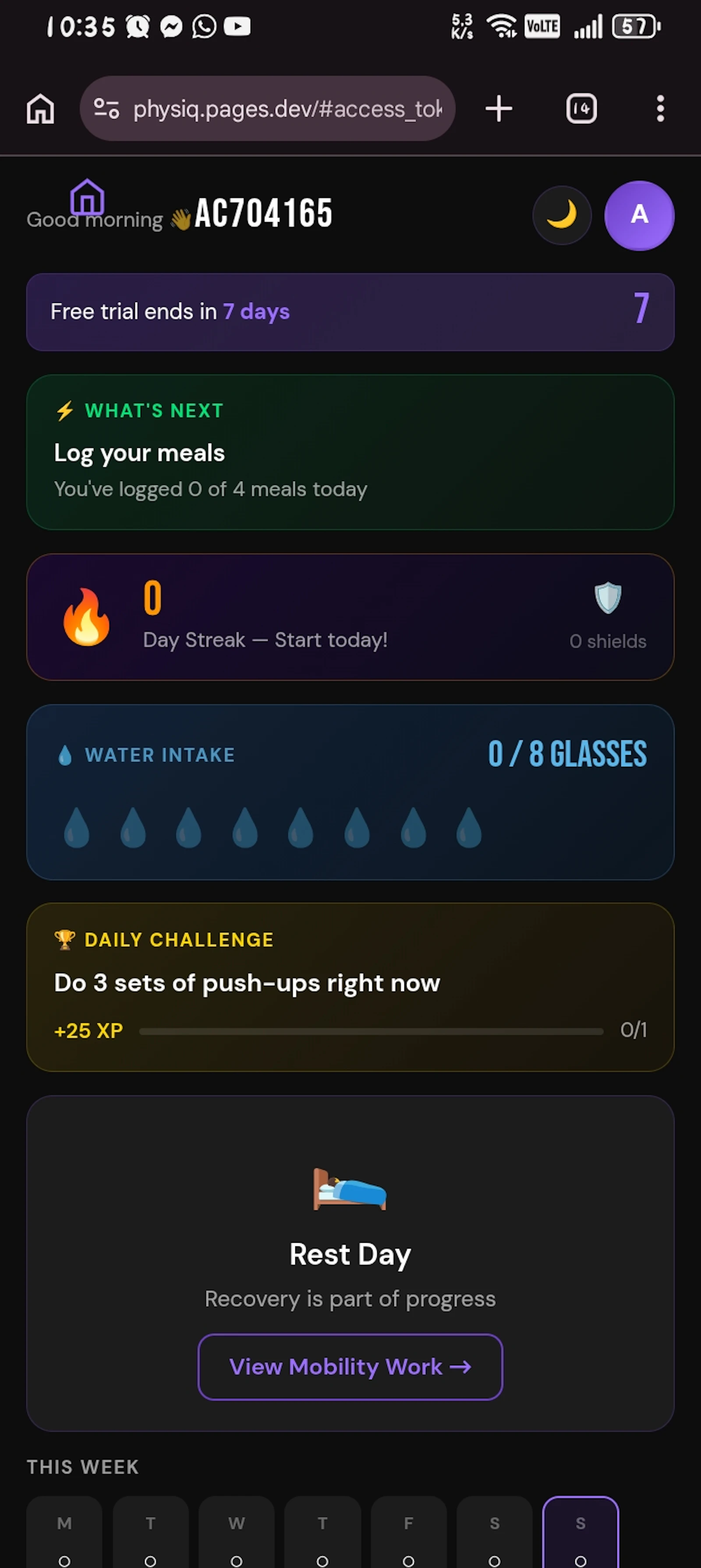 Physiq — Train Smarter screenshot 9