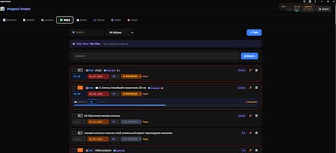Progress Tracker gallery image