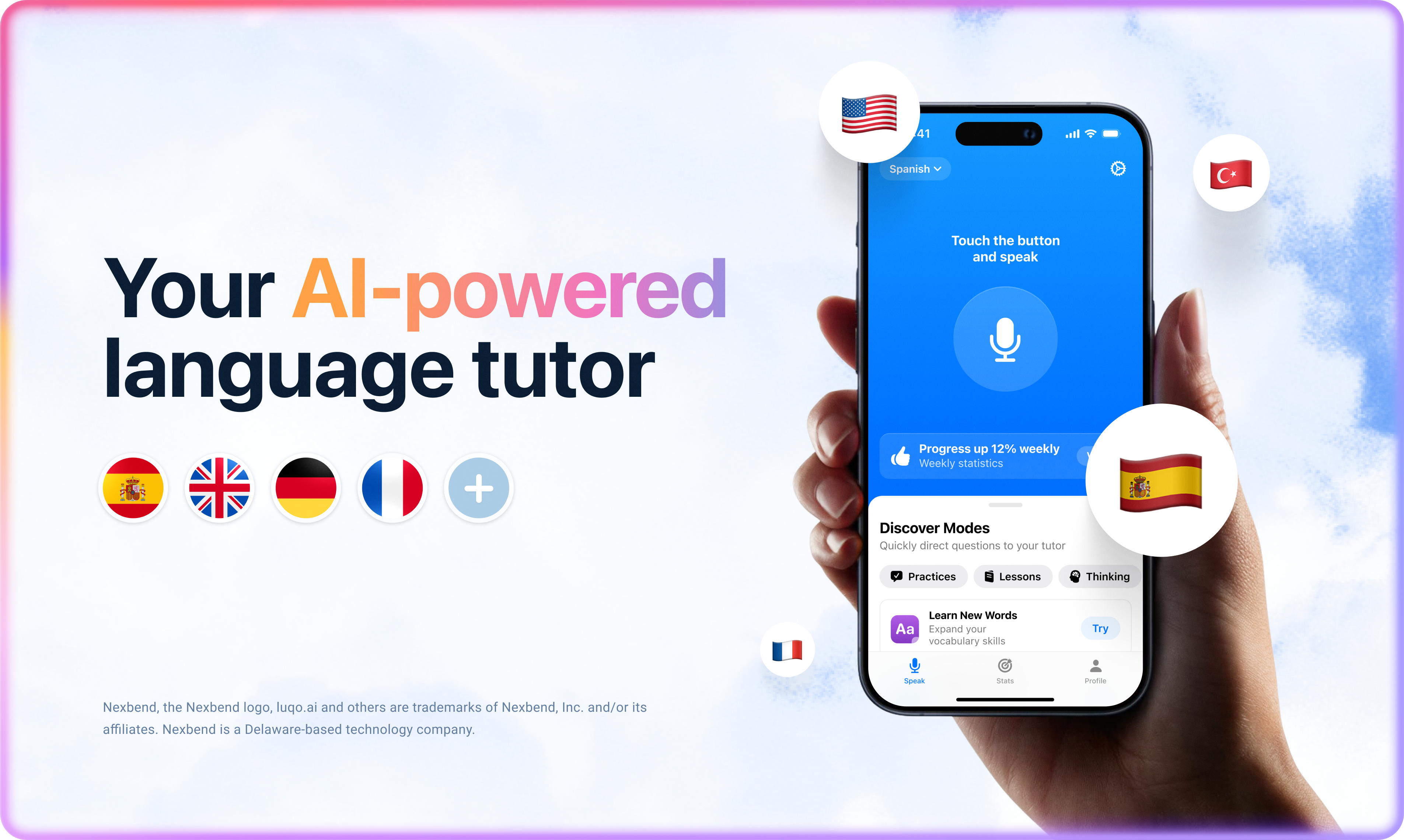 startuptile Luqo AI-The new AI language learning experience