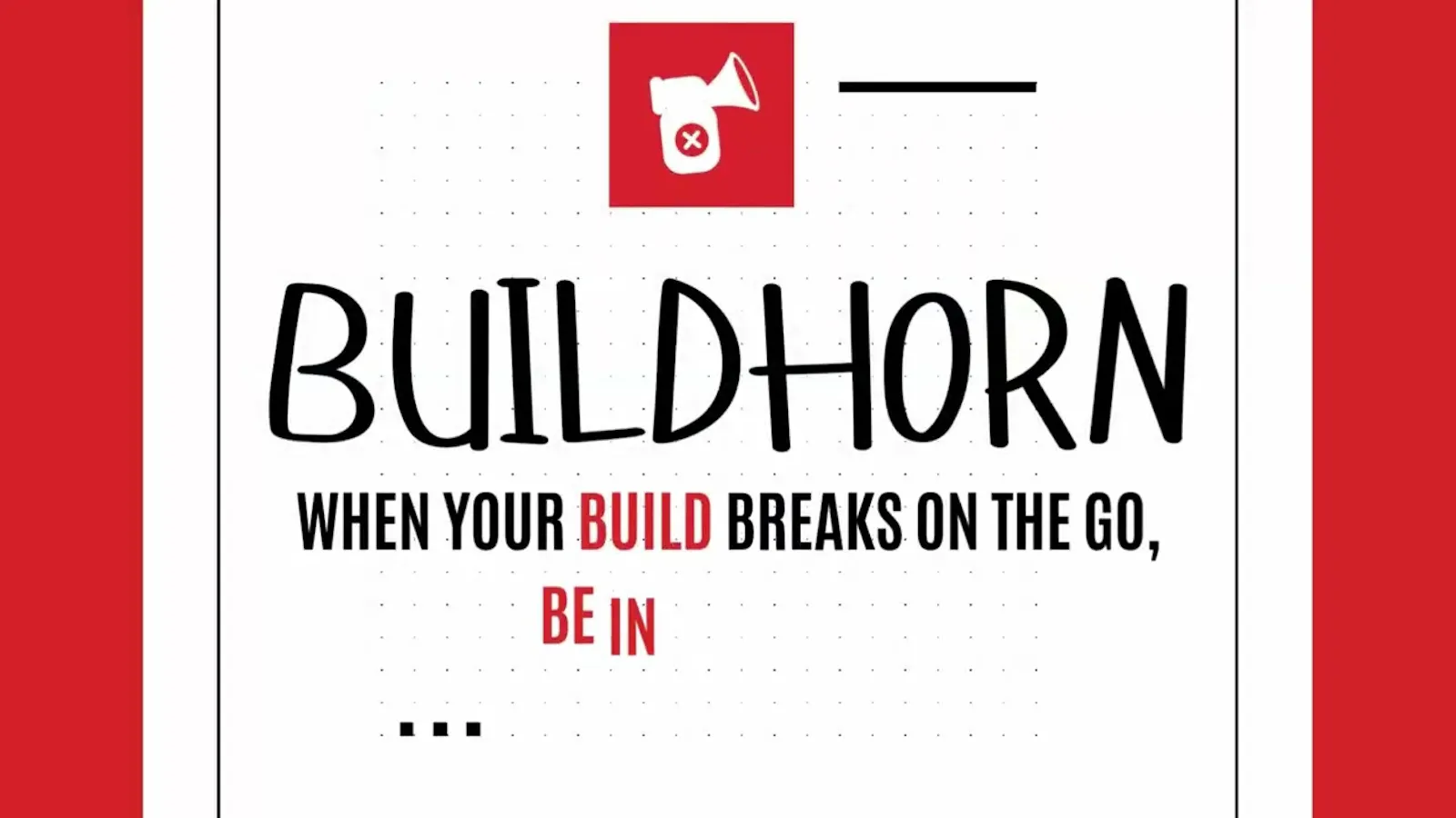 Buildhorn: CI/CD Alerts screenshot 1 (video preview)