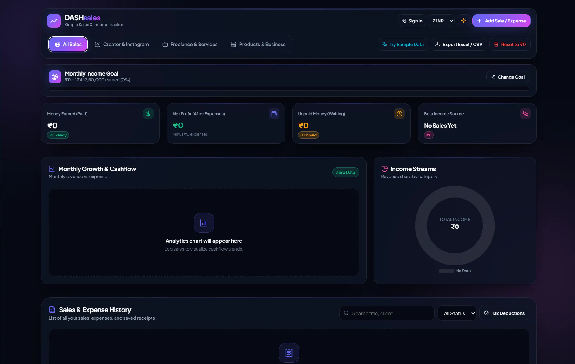 DASHsales gallery image