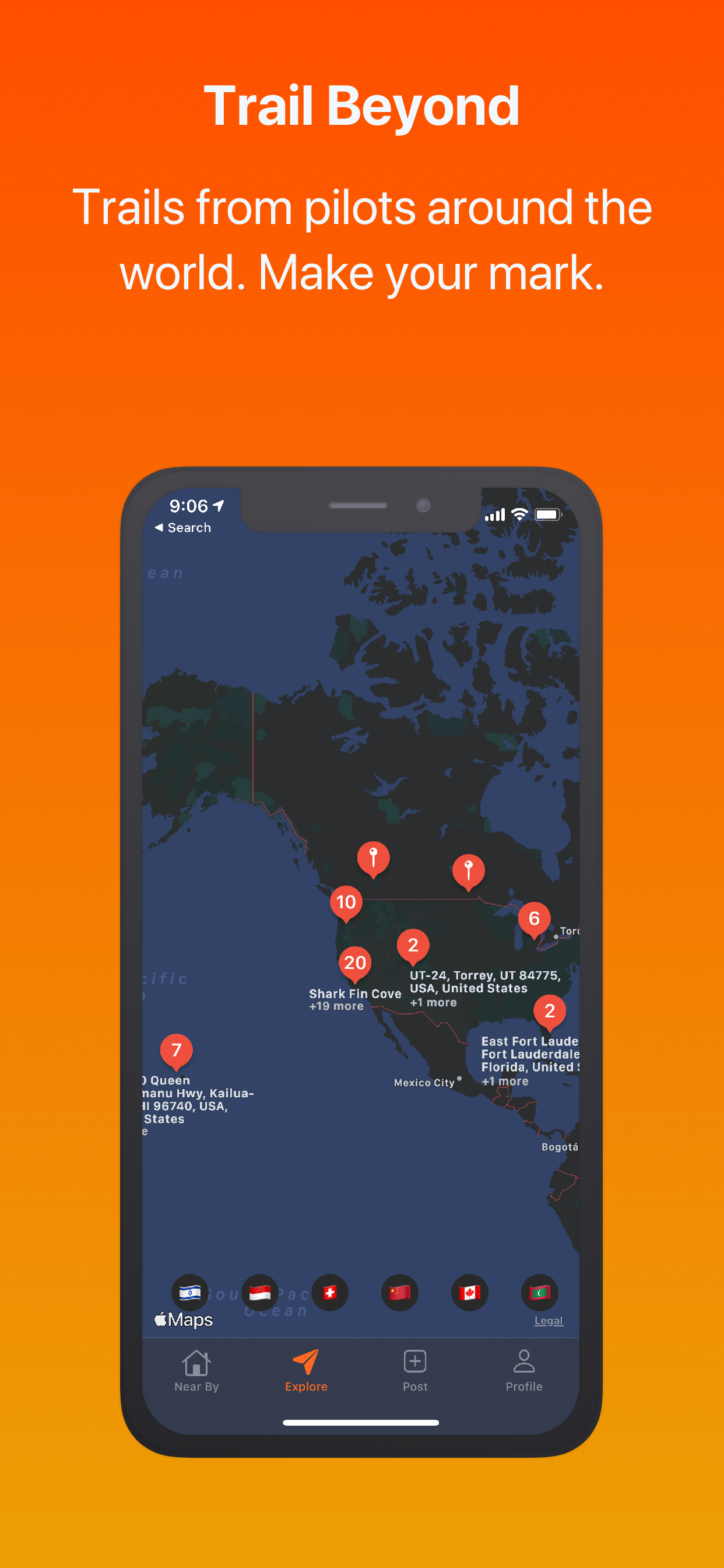 Drone Trails gallery image