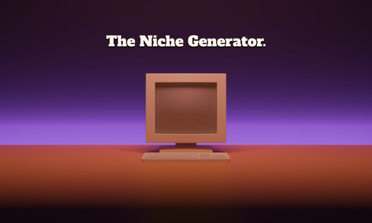 The Niche Generator media 1