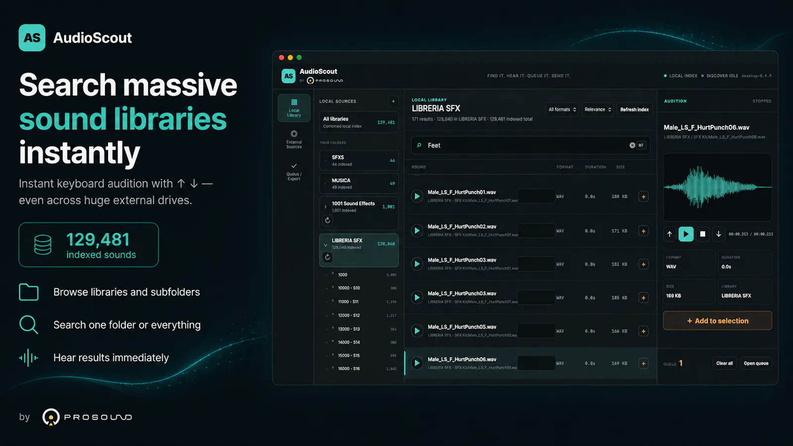 AudioScout by ProSound screenshot 4
