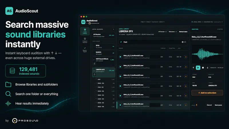 AudioScout by ProSound screenshot 4