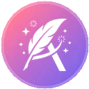 AlexPrompt - Product Hunt launch logo and brand identity