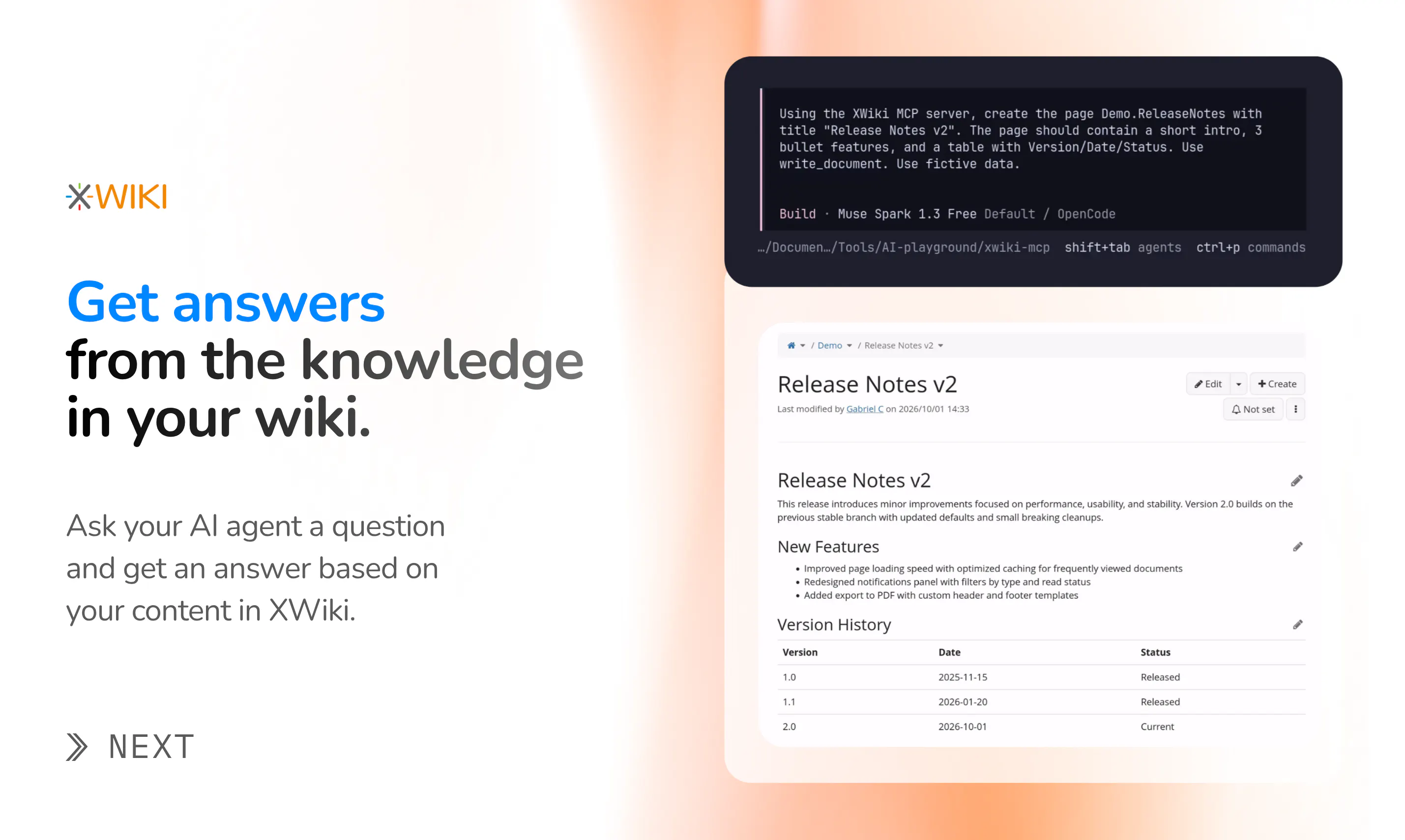 MCP Server by XWiki gallery image