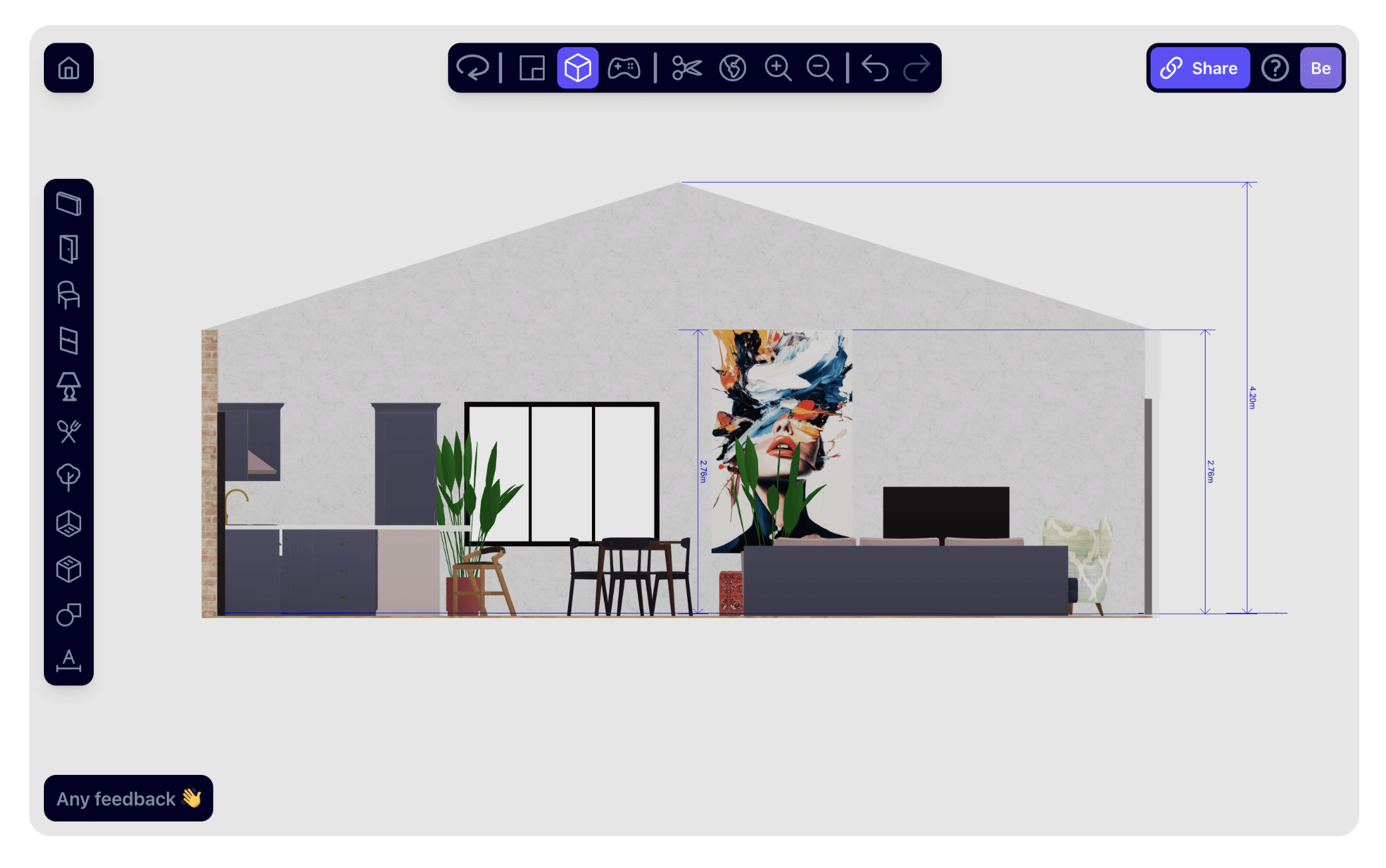 Arcadyum - Güzel 3D ev ve kat planları medya 4