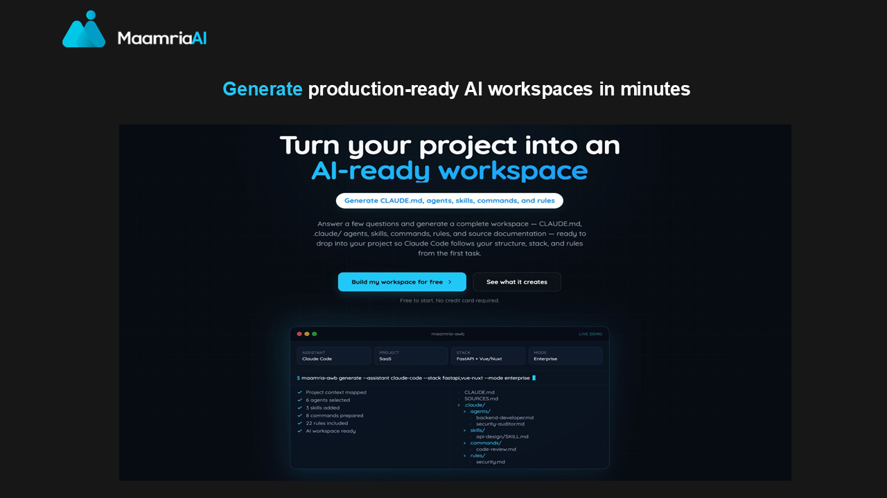 Maamria AI gallery image