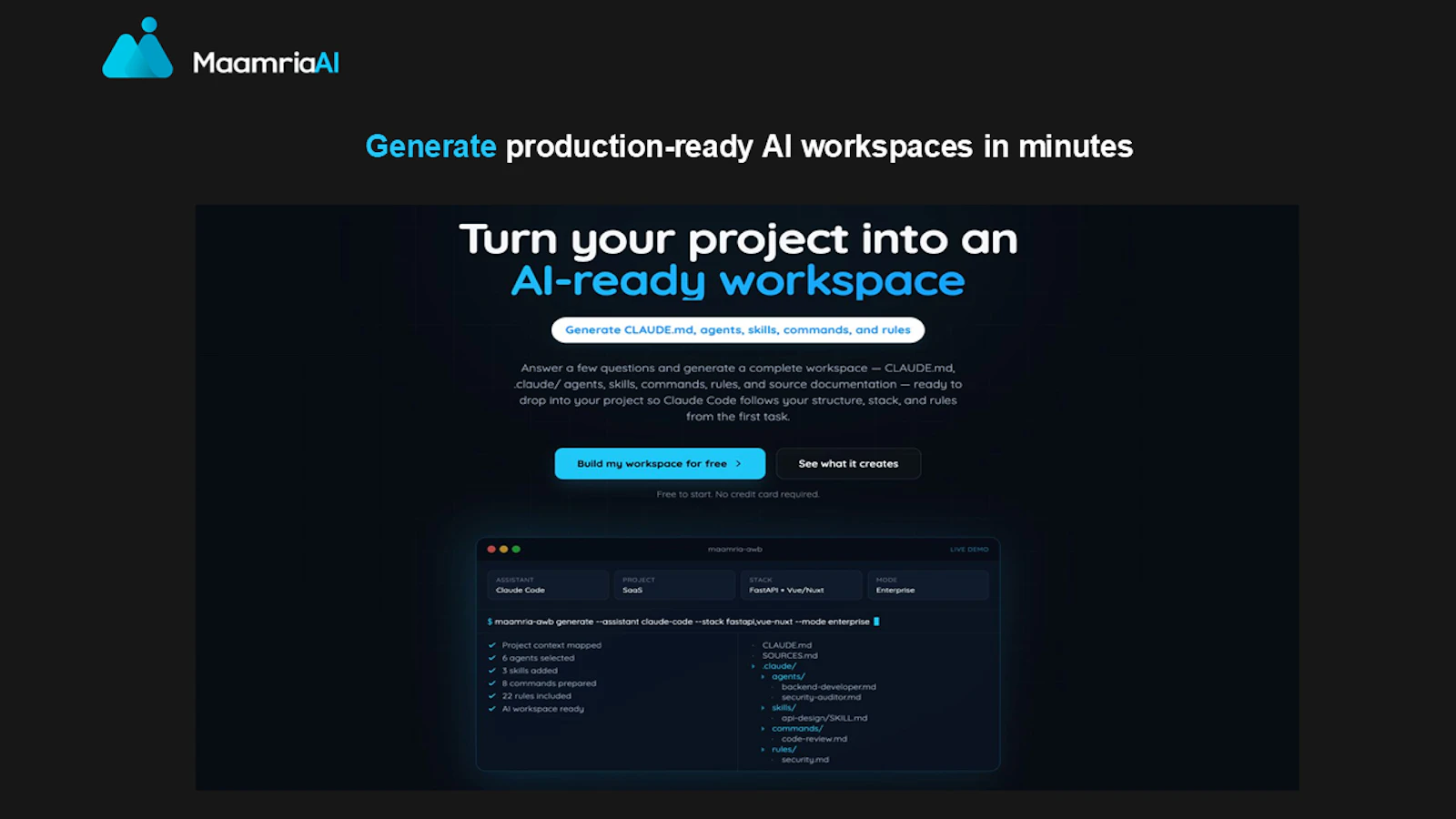 Maamria AI screenshot 2