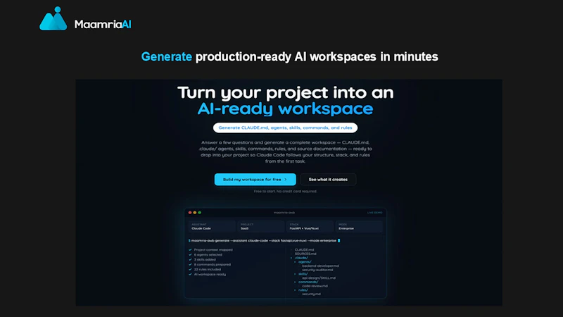 Maamria AI screenshot 2