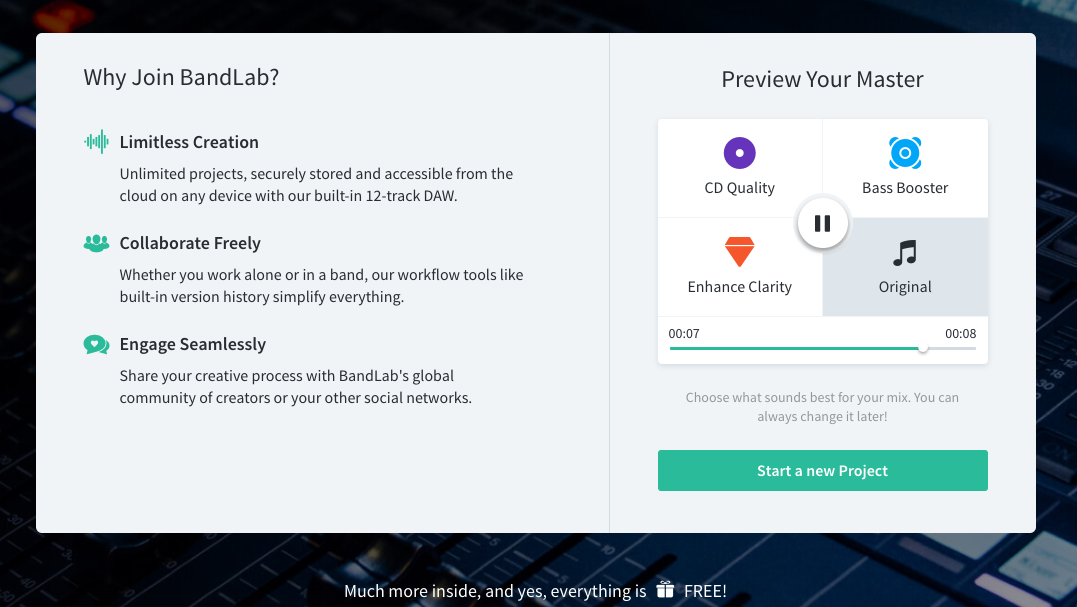 Mastering by BandLab gallery image